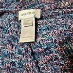 Avenue  women's size 18/20 multicolored knit sweater Photo 4