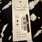 Cupshe  | Black White Abstract Smocked Waist Wide Leg Lightweight Large Petite Photo 5