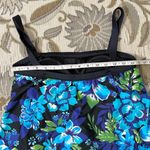 Maxine of Hollywood Azul  Swim Dress One Piece Swimsuit Swimdress Floral 12 14 Photo 6
