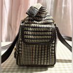 CHAPS  Brown and Black Shoulder Bag with Structured Design Photo 4