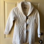 Cabela's  Cream Cable Knit Cardigan Photo 0