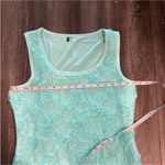 Maurice's Women’s Teal Floral Tank Top Size Large Photo 6