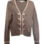 CAbi military style Cardigan taupe size M Photo 0