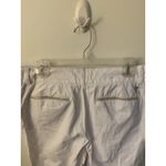 Ashworth  Womens Size 10 EU 14 Pants Crop Golf White Pockets Capri Photo 3