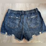 Aerie Daydream High Rise Denim Short Rocky Medium Blue size Medium Photo 11