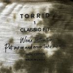 Torrid  It's A Vibe Tie Dye Classic Heritage Slub Crewneck Tank Top, Size 1X Photo 7