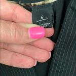 White House | Black Market WHBM Double-Breasted Tuxedo Pinstriped Blazer Photo 2