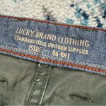 Lucky Brand Military Green Cargo Low Rose Mini Skirt Photo 2