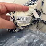 ANDIE Faherty x  Swim Island Baltic Floral Valencia Top Large Crossback V Neck Photo 5