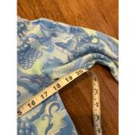 J. McLaughlin  blue paisley tunic sweater M Photo 7