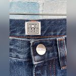 TOTEME High Rise Classic Cut Denim Straight Leg Jeans size 26 Blue Photo 2