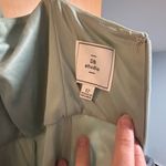 David's Bridal  Light Green Ruffle Maxi Dress Photo 2