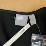 ASOS  Black Long Sleeve Shirt Dress Photo 5