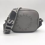 Stella McCartney Authentic Grey Logo Crossbody Camera Bag Preowned Photo 1
