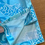Lilly Pulitzer Blue Fish Print Mini Skirt Photo 6