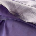 Sherri Hill Vintage Y2K Strapless Sequin High Low Gown Silk Purple 8 Photo 3