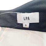 LPA Naima Ruched Maxi Dress in Black Small Photo 12