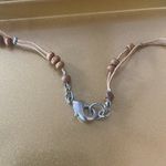 Bohemian Style Silver Tone & Turquoise Beaded Statement Necklace, 34 inches Photo 2