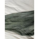 Vintage Silk Button Up Shirt Blouse Small Tie Dye Indie Classic Army Green Cute Photo 13