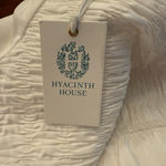 Tuckernuck Hyacinth House NWT Catarina Smocked Puff Mini Dress White‎ Size XL White Photo 7