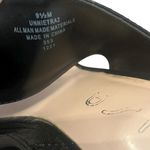 Unisa  Women’s Nietra Black Glossy Slide Heeled Wedge Sandals Size 9.5 Photo 6