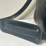 Casa de Oso Peru Leather Wool Duffel Bag Weekender Aztec Tribal Geometric Travel Black Photo 2