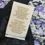 Free People Vintage  Tiered Pull On Floral Gauzy Tulle 90s Mini Skirt Women Small Photo 9