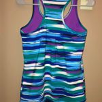 Athleta Airbrush Stripe Tinker Workout Bra Tank S Photo 2