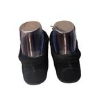 Minnetonka  Kilty Black Suede Driving Moccasins Drivers‎ Loafers Size 8.5 Loafer Photo 4