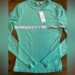 Revolve AFRM Los Angeles Long Sleeve Mesh Top mint green size S NWT Photo 2