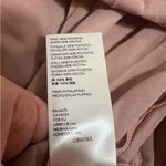 Anthropologie  Maeve Paulina Pleated Midi Skirt shimmer pink Sz 6 blush Photo 4