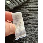 Calvin Klein Pullover long sleeve Sweater with button detail womens black medium Photo 2