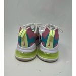 Nike  Womens Air Max 270 React CW7015-100 Multicolor Sneaker Shoes Size 10 Photo 3
