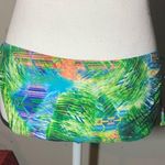Sun and Sea Tropical Print Side Tie Bikini Bottoms Size L Photo 4