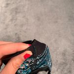 Nike Pro Women's Sports Bra - Black and Teal Photo 7