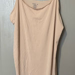 Beige Spaghetti Strap Full Slip Dress Jockey XL Smoothing Dress Photo 0