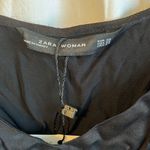 ZARA  NWT Womens Satin Sheer Bouffant Sleeve Elastic Off Shoulder Blouse Photo 1