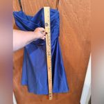 Alfred Angelo  Blue Satin Cocktail dress size 8 Photo 9