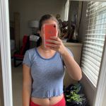 Abercrombie & Fitch Striped Crop Top Photo 0