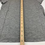 J Brand Women XS Gray Knit Tunic Top Short Sleeve Made in USA Photo 1