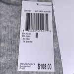 Magaschoni NWT M  Mock Neck Drop Shoulder Sweater M Photo 3