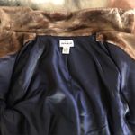 Faux Fur Teddy Coat Brown Size L Photo 6