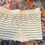 Splendid  White & Gray Stripe Pajama Loungewear Set Photo 8