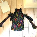 3.1 Phillip Lim  EUC Women's Pleated Sleeve Floral Crepe Dress Size 2 Photo 11