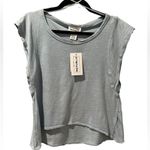 FOR THE REPUBLIC NWT- Light Blue Dolman Sleeve T Shirt-sz Small Photo 0
