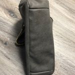 Large Gray Faux Leather Purse Photo 10