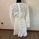 Connoto Women's White Eyelet Lace Dress Size XL Cottagecore Bachelorette Summer‌ Photo 2