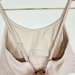 Aerie  Cream Neutral Ribbed‎ Cropped Tank Top Brami Bralette Size Small Photo 4