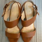 Cole Haan  Avani City Tan Leather Heel Sandal 8.5 Photo 2