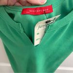 Signature8 Rib Slit Kelly Green Dress Photo 2